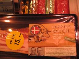 Dänemark Lakritzbacon