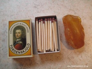 Bernsteinprobe – Bernstein brennt